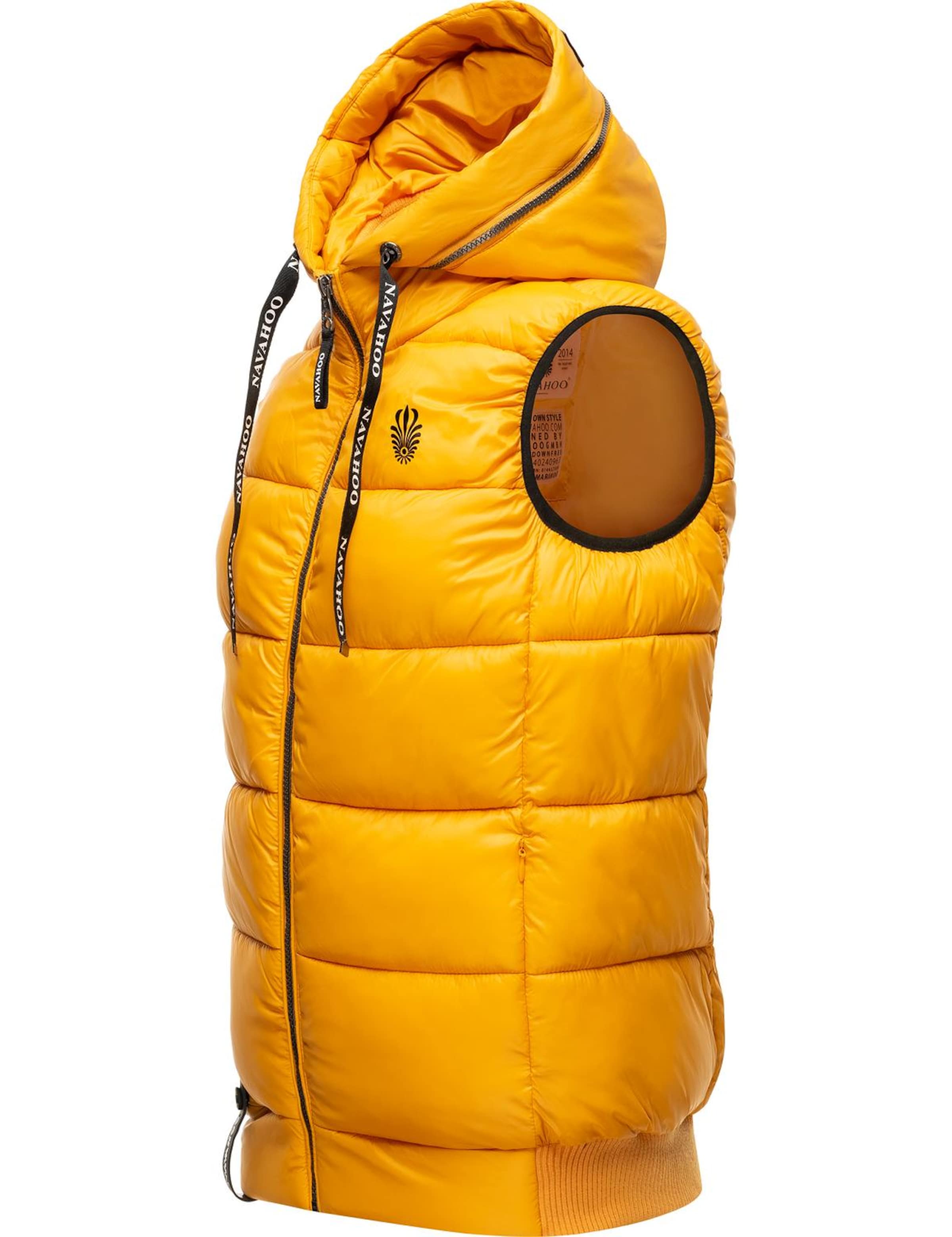 NAVAHOO Vest 'Kassidy' in Yellow