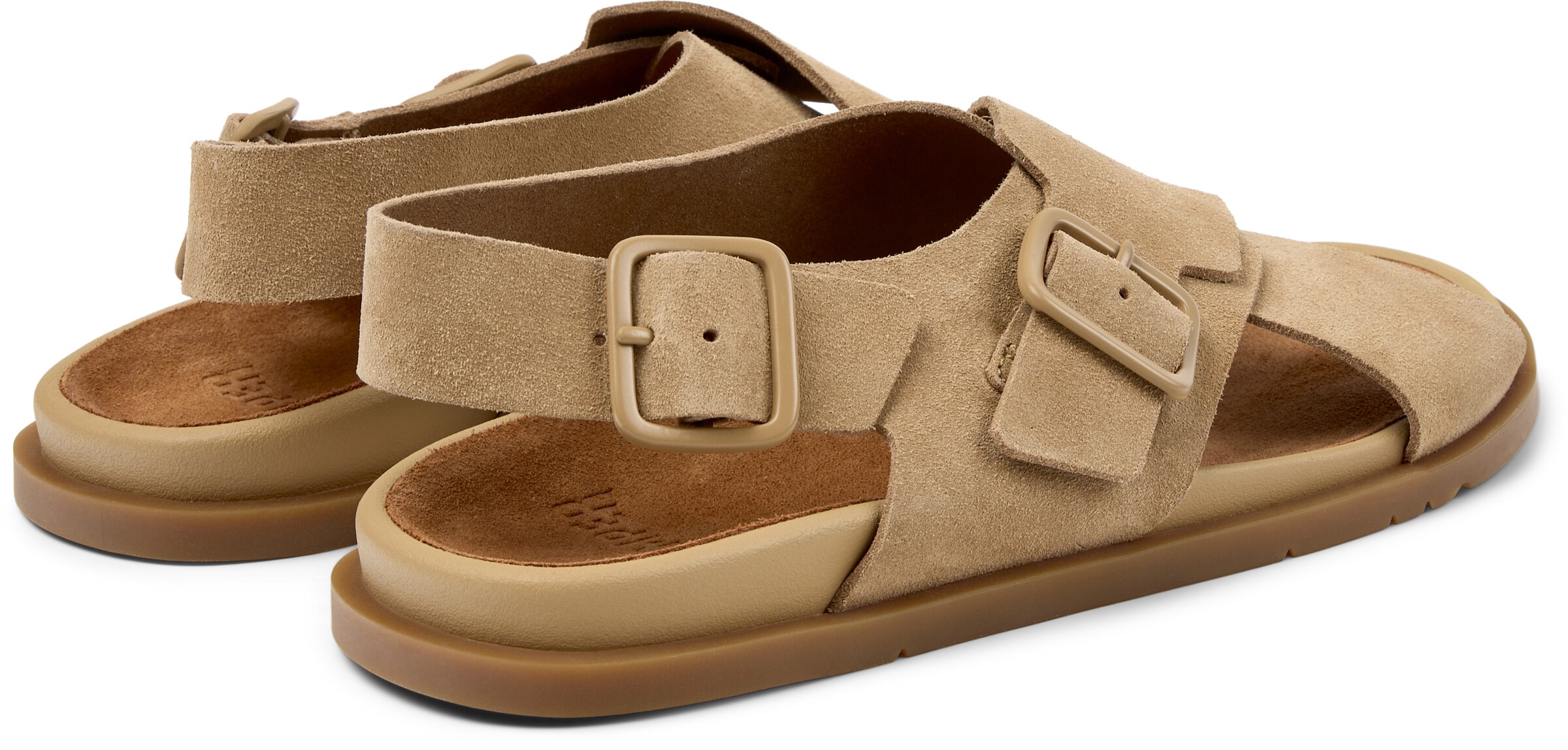 Sandales ' Lluc' CAMPER en marron