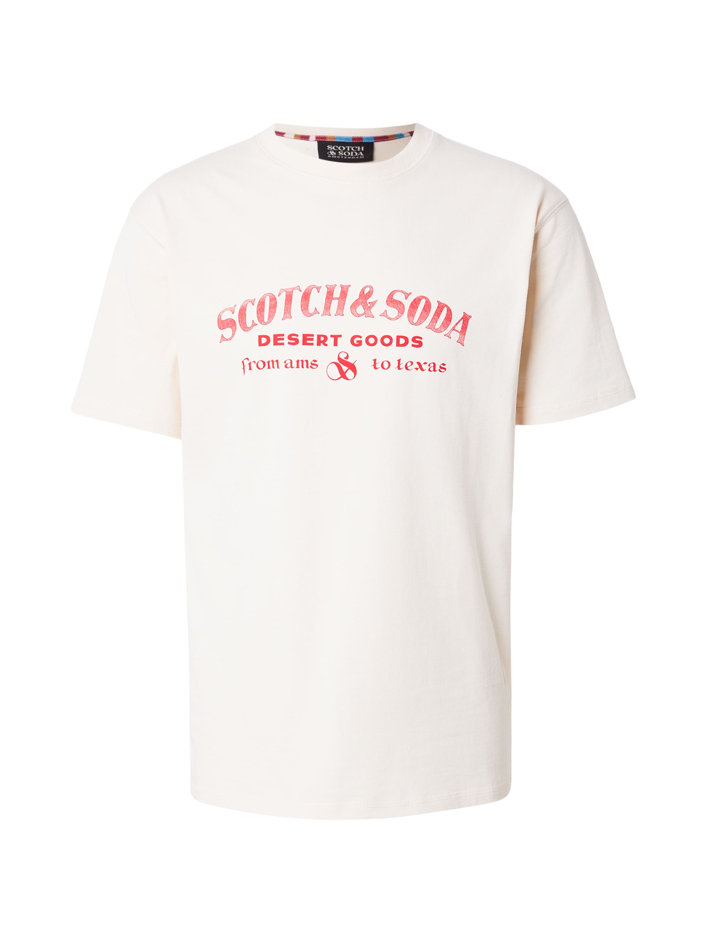 Tricou de la SCOTCH & SODA pe galben: față