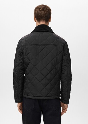 MANGO MAN Jacke 'Randal' in Schwarz