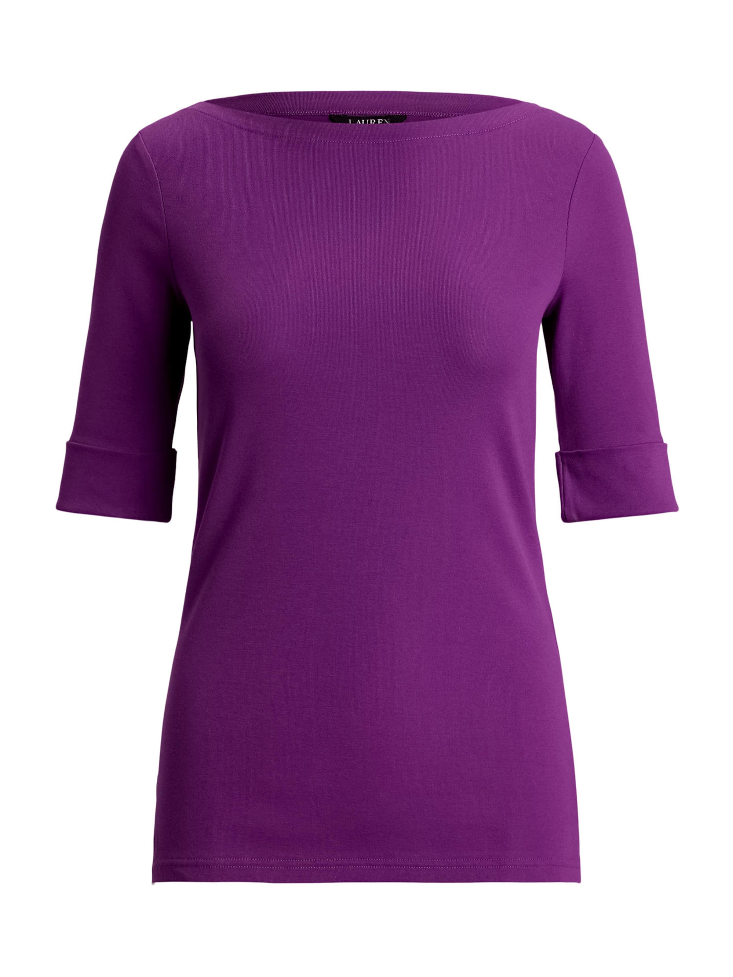 Lauren Ralph Lauren Tričko 'JUDY' - Fialová: predná strana