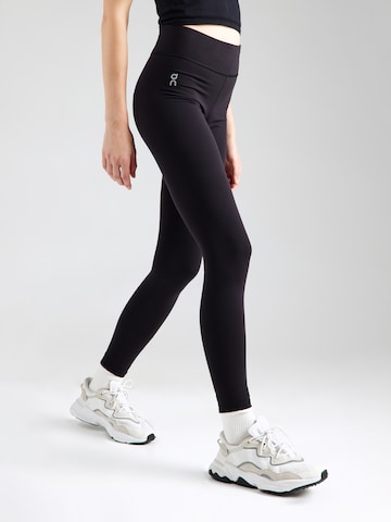 Skinny Pantaloni sport 'Core' de la On pe negru: față