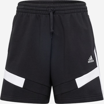 ADIDAS SPORTSWEAR Normální Sportovní kalhoty – černá: přední strana