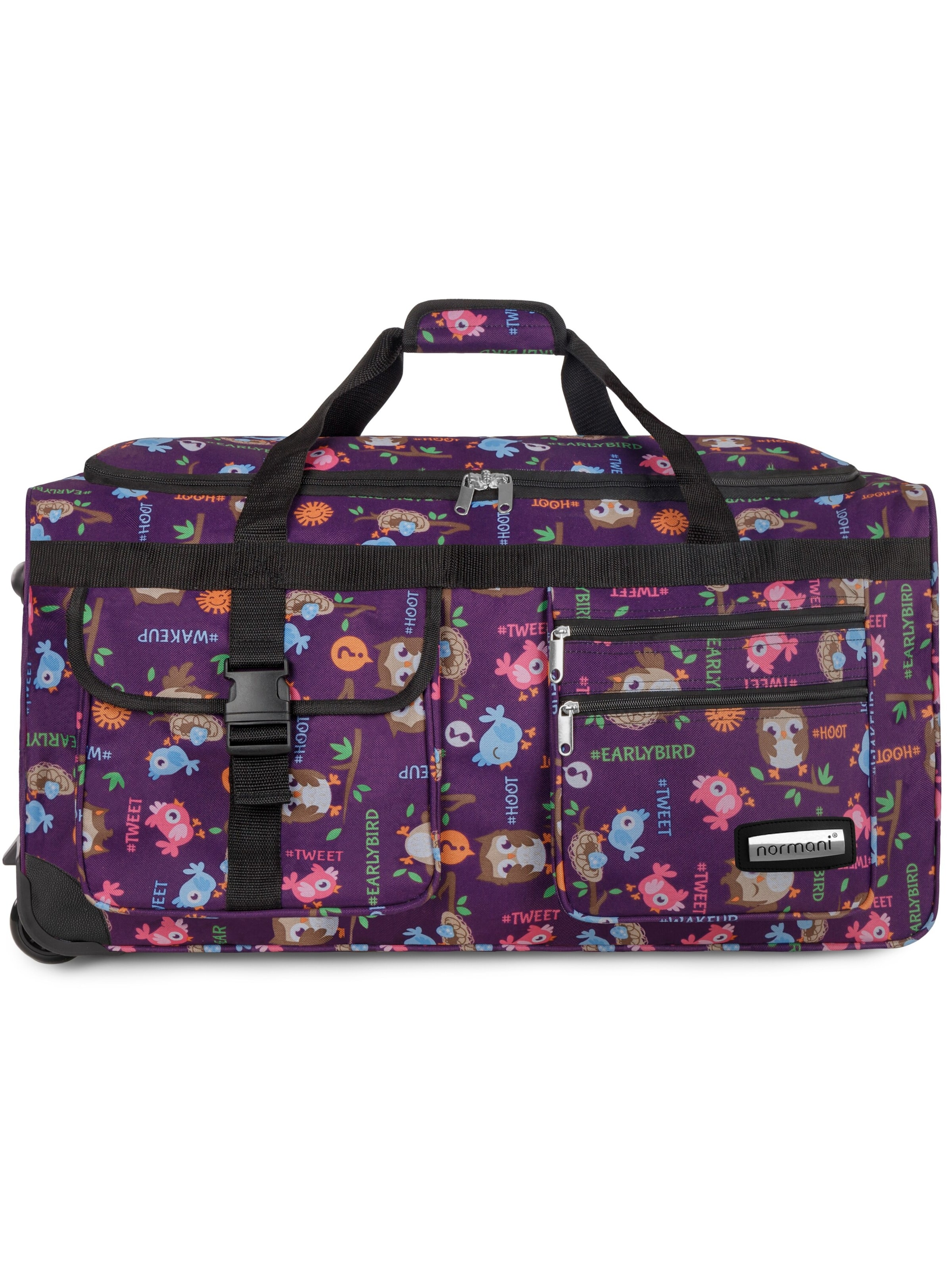 Valisette normani en violet : devant