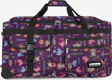 Valisette normani en violet : devant