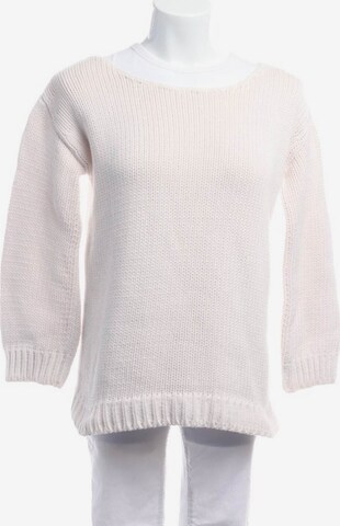 Acne Pullover / Strickjacke S in Weiß: Vorderseite