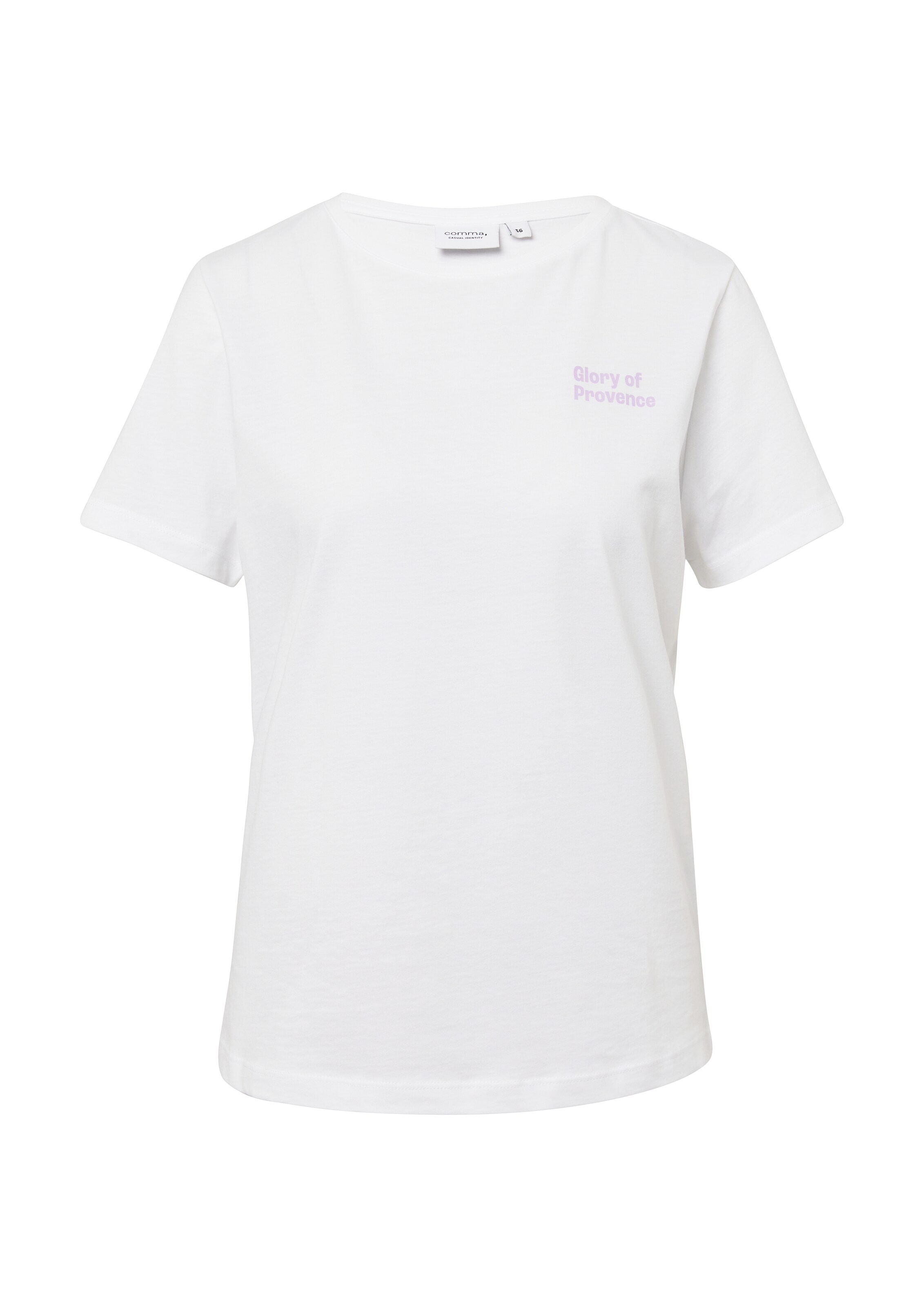 comma casual identity T-Shirt in Weiß: Vorderseite