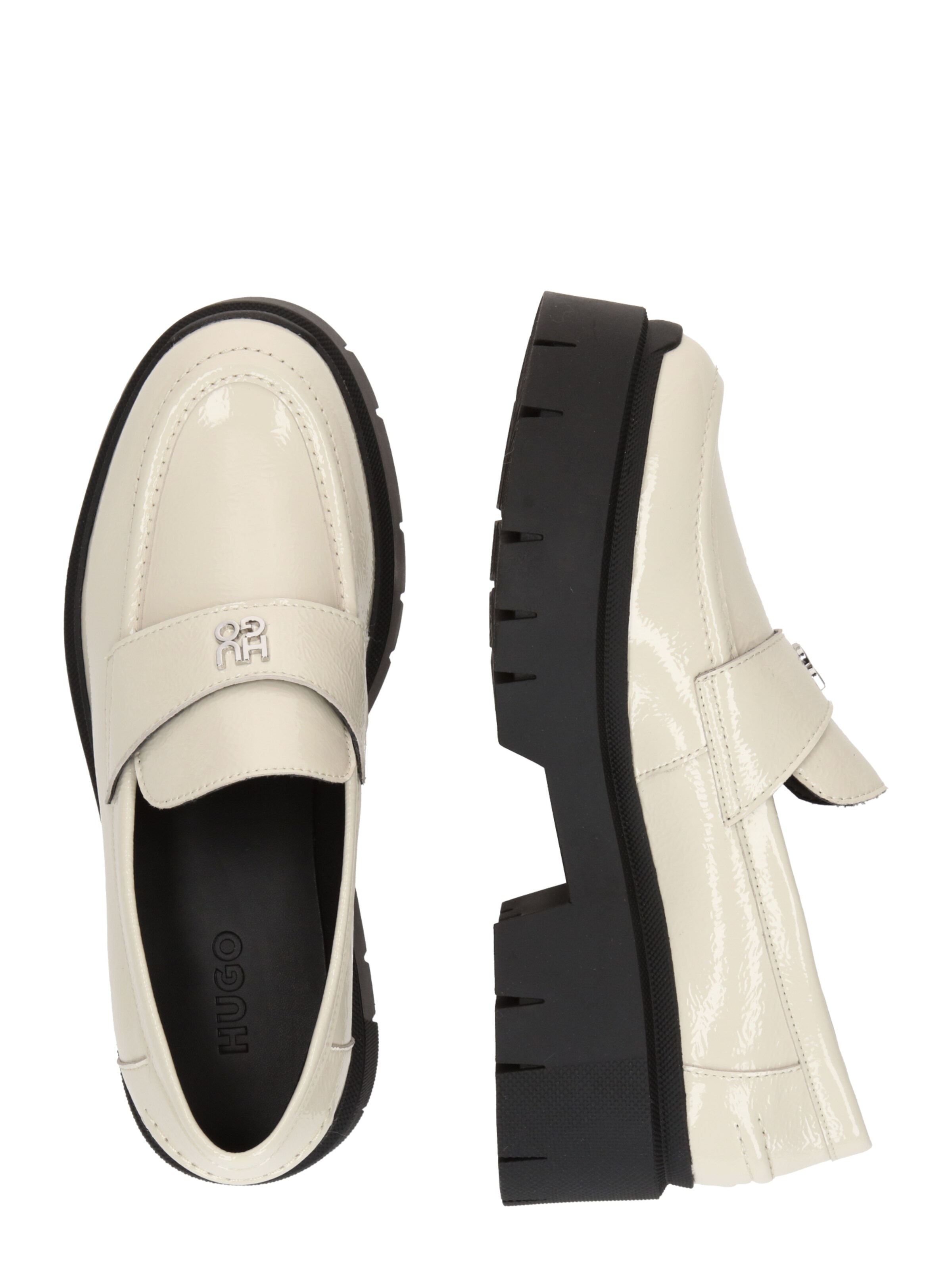 HUGO Pantofle 'Kris' w kolorze beżowy