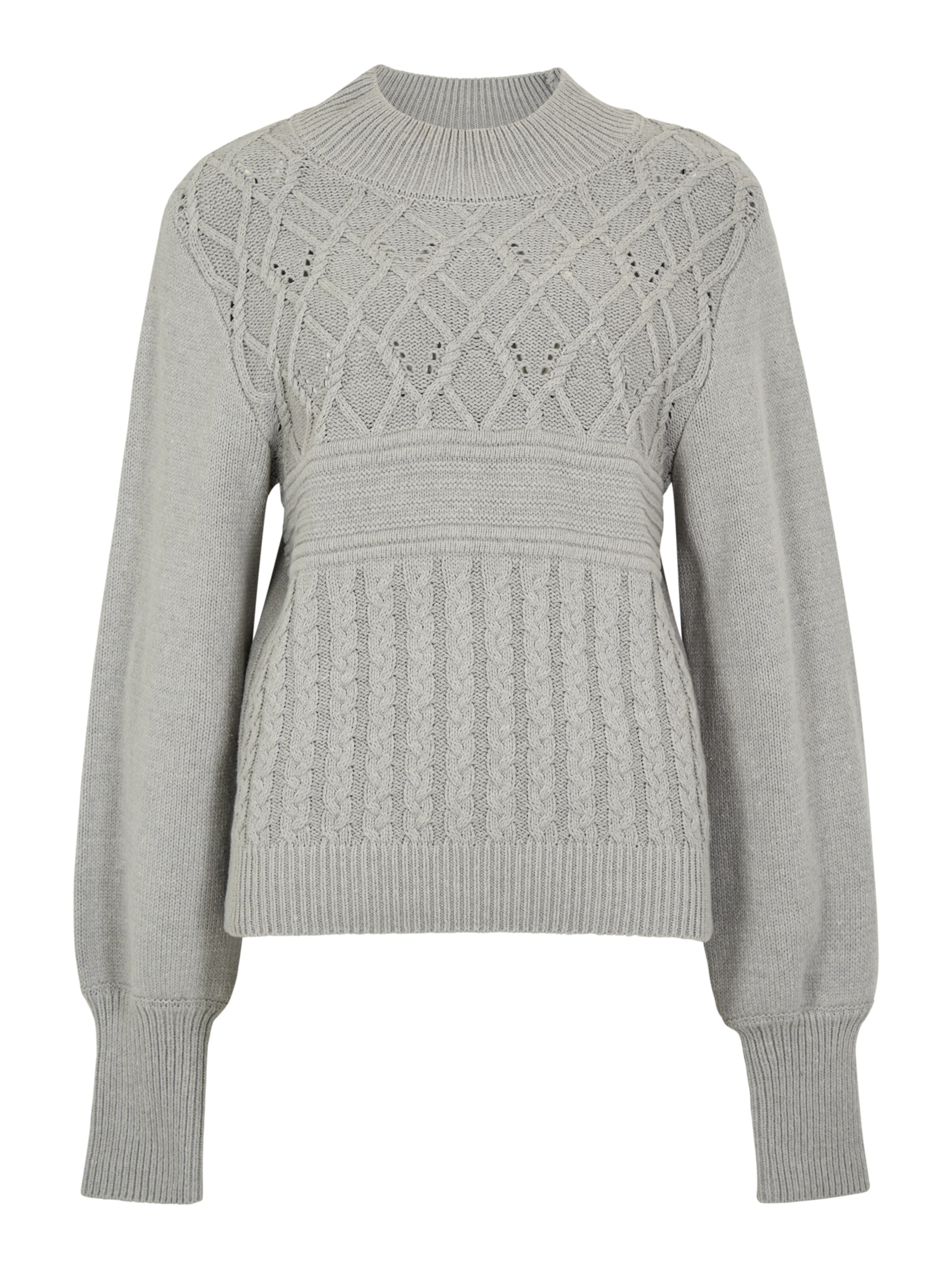 Pull-over ' ' Apricot en gris : devant