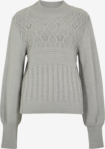Pull-over ' ' Apricot en gris : devant