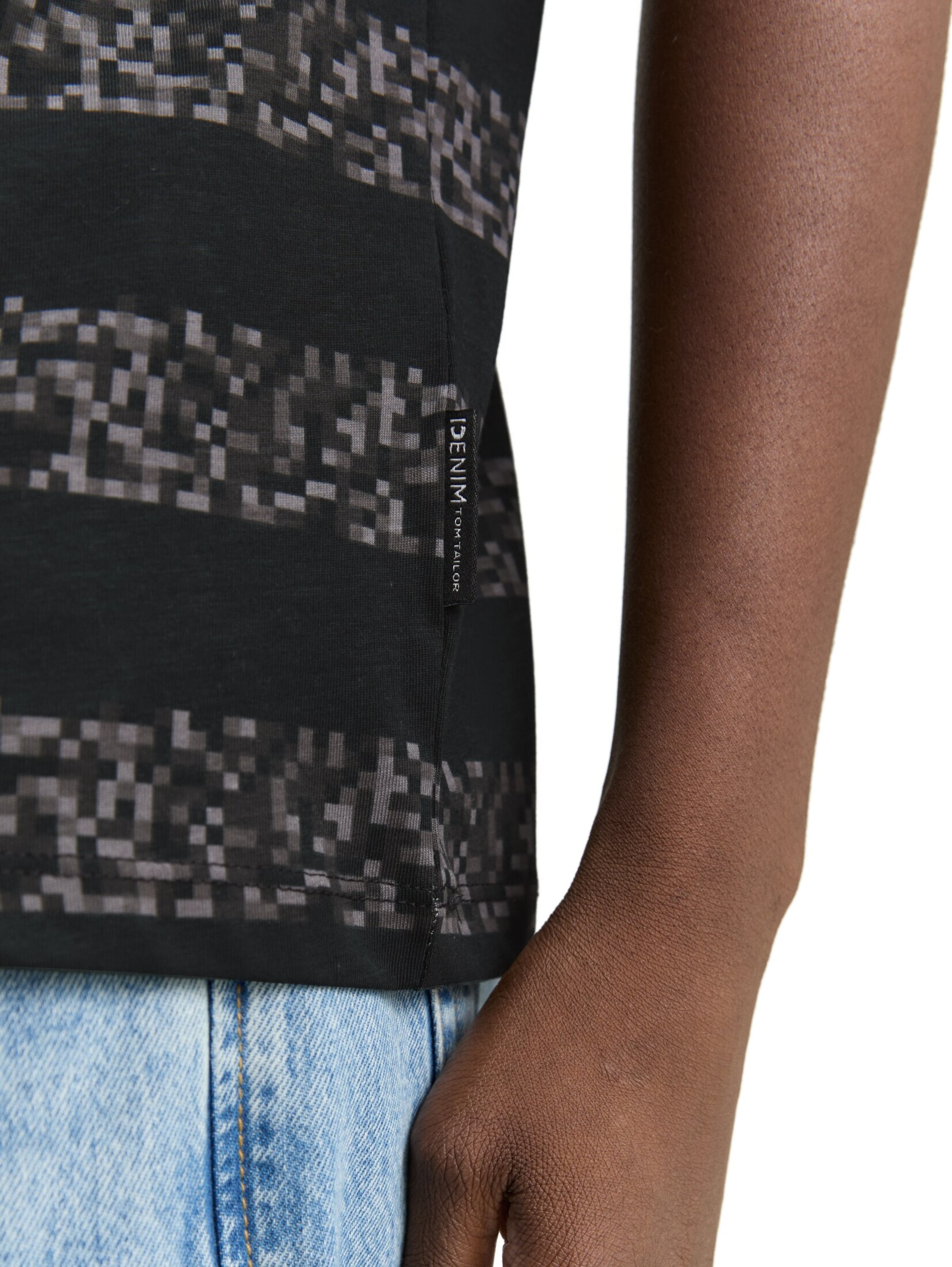 T-Shirt TOM TAILOR DENIM en gris