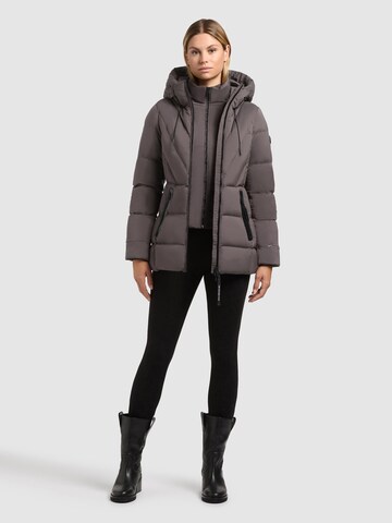 Veste d’hiver 'Rabb' khujo en gris
