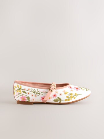 Next Балетки в Белый