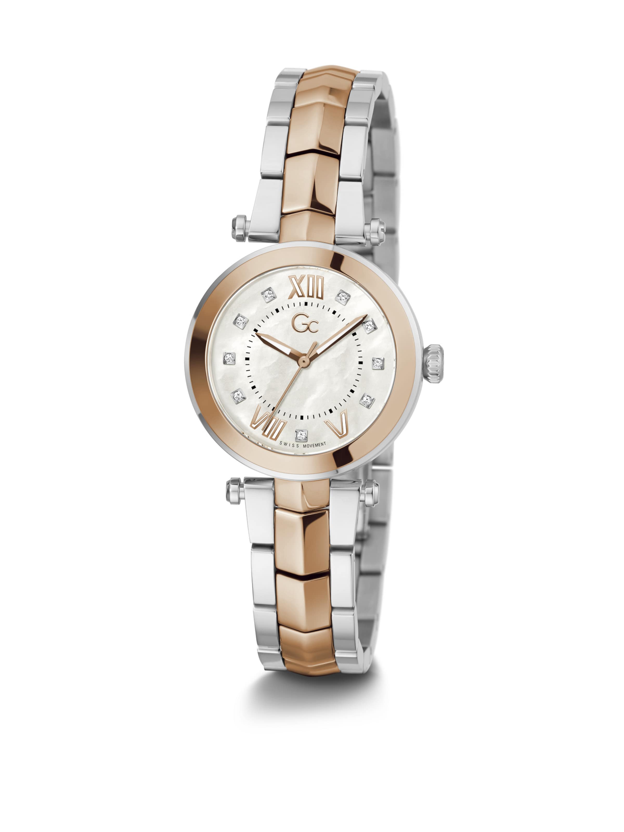 Gc Analoguhr 'Illusion' in Silber