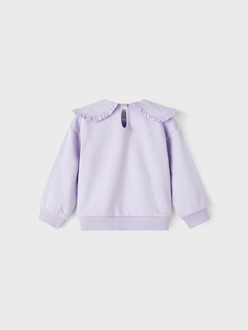 NAME IT Sweatshirt 'Nanna' in Purple