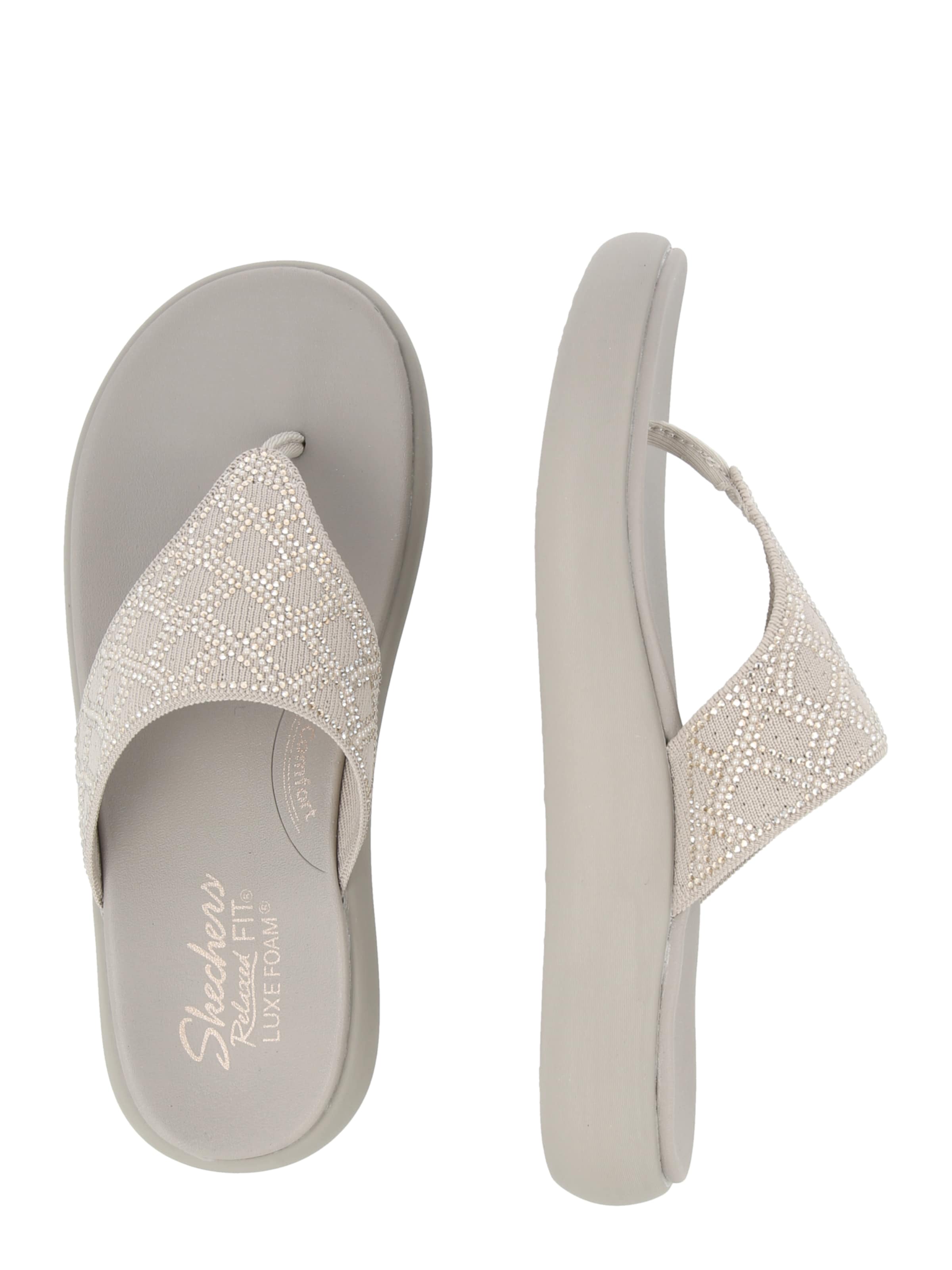 SKECHERS Japonke 'ASANA LUXE' | siva barva