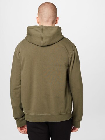 recolution - Sudadera con cremallera 'Spruce' en verde