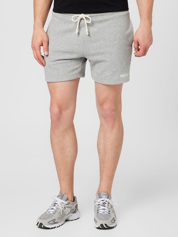 PROTEST Regular Workout Pants in Grey: front