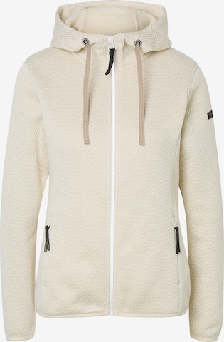Veste en polaire fonctionnelle 'AUEN' ICEPEAK en beige : devant