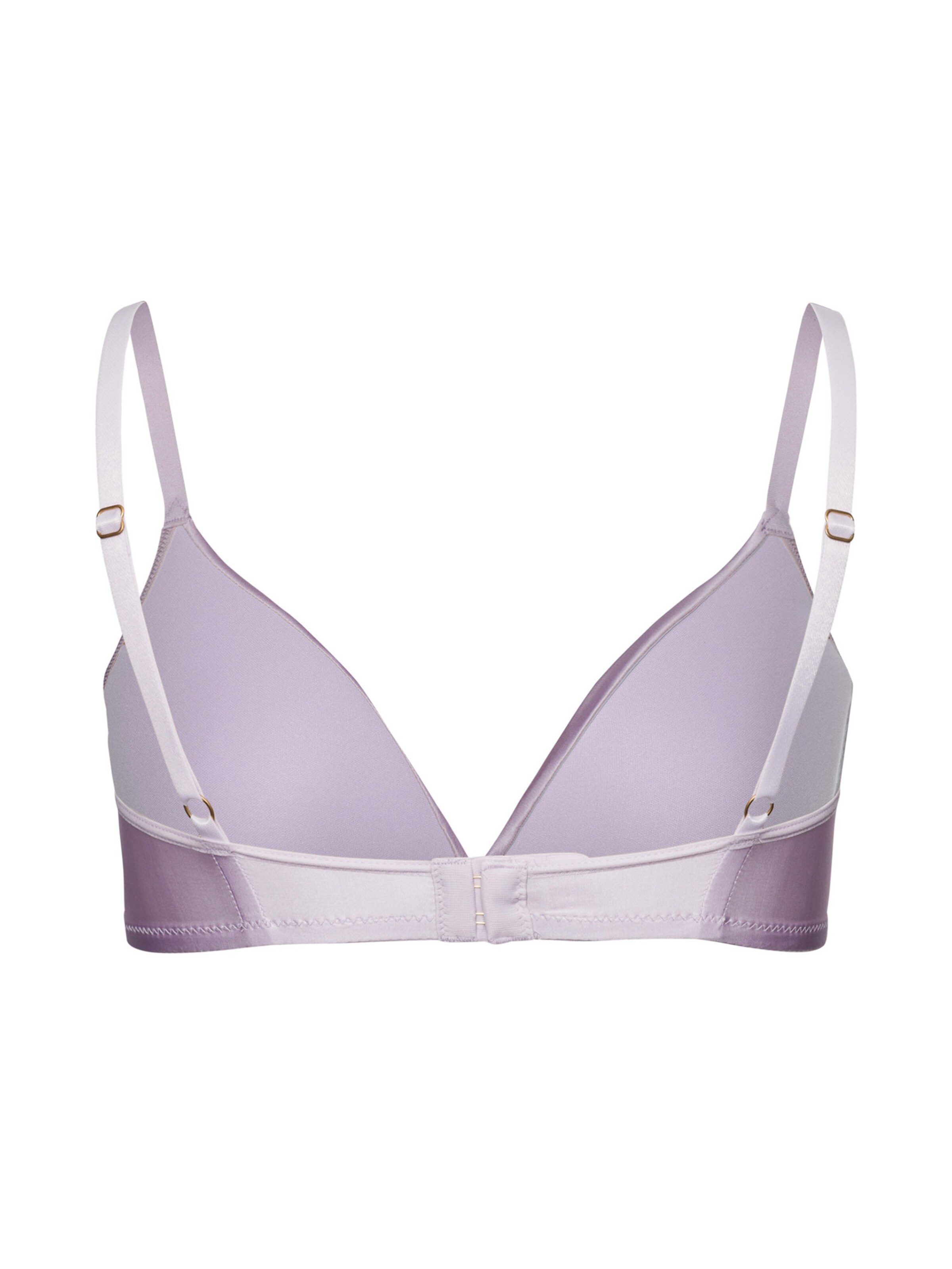 Hanro T-shirt Bra 'Eva' in Purple