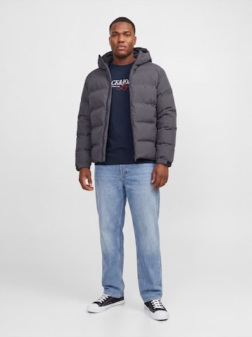 T-Shirt 'JJJADE' Jack & Jones Plus en bleu