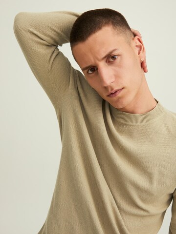 JACK & JONES - Pullover 'Marcus' em castanho