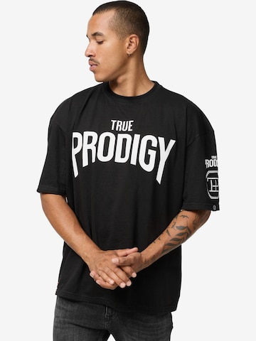 trueprodigy Shirt 'Adrian' in Zwart: voorkant