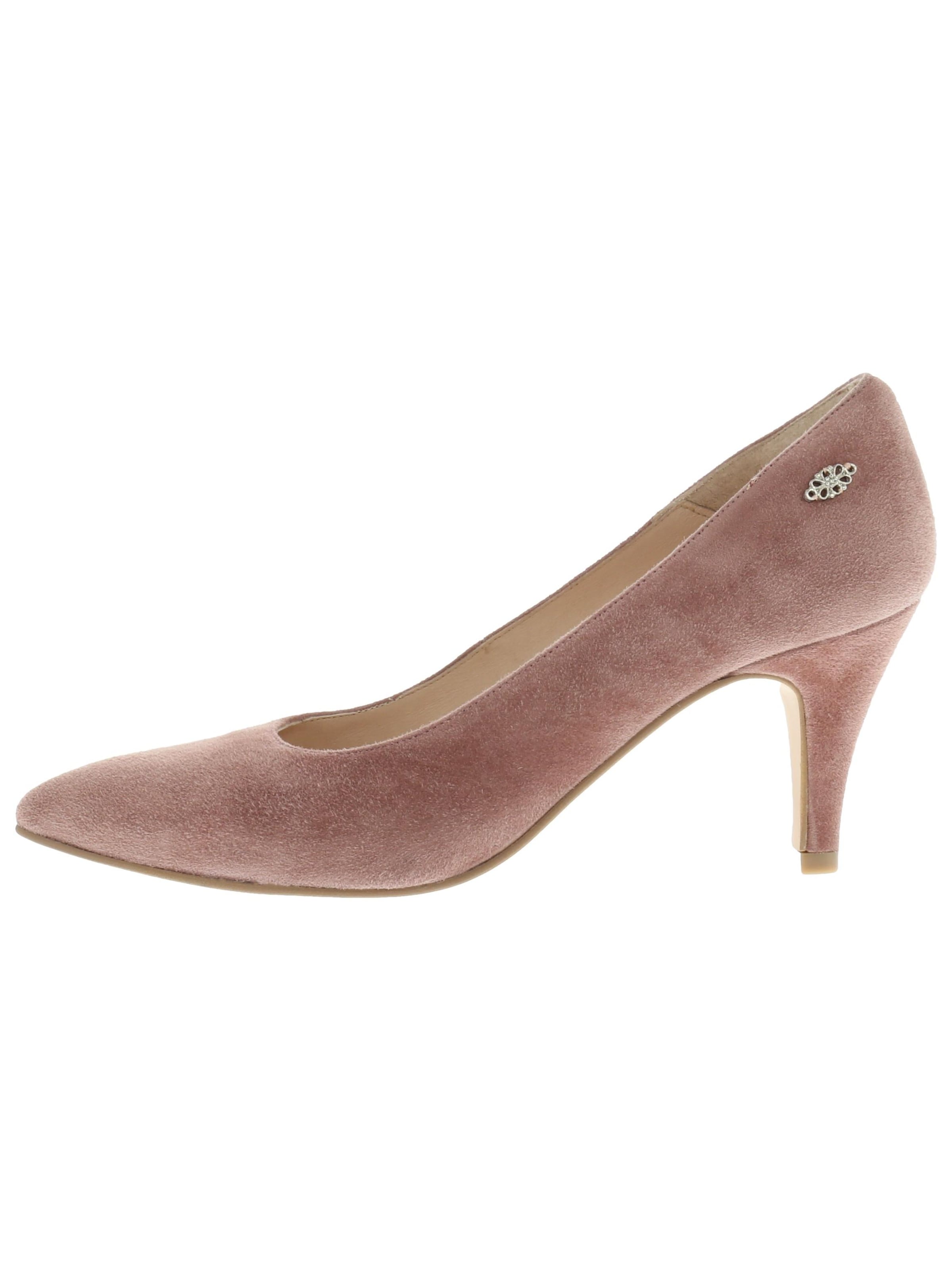 XAVER LUIS Schuhmanufaktur Pumps 'MARINA' in Pink: front