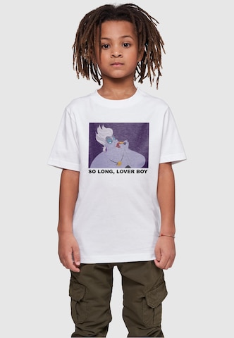 ABSOLUTE CULT T-Shirt 'Little Mermaid - Ursula So Long Lover Boy' in Weiß: predná strana