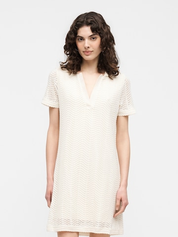 BOSS Трикотажное платье 'C_Eloa' в Белый: спереди