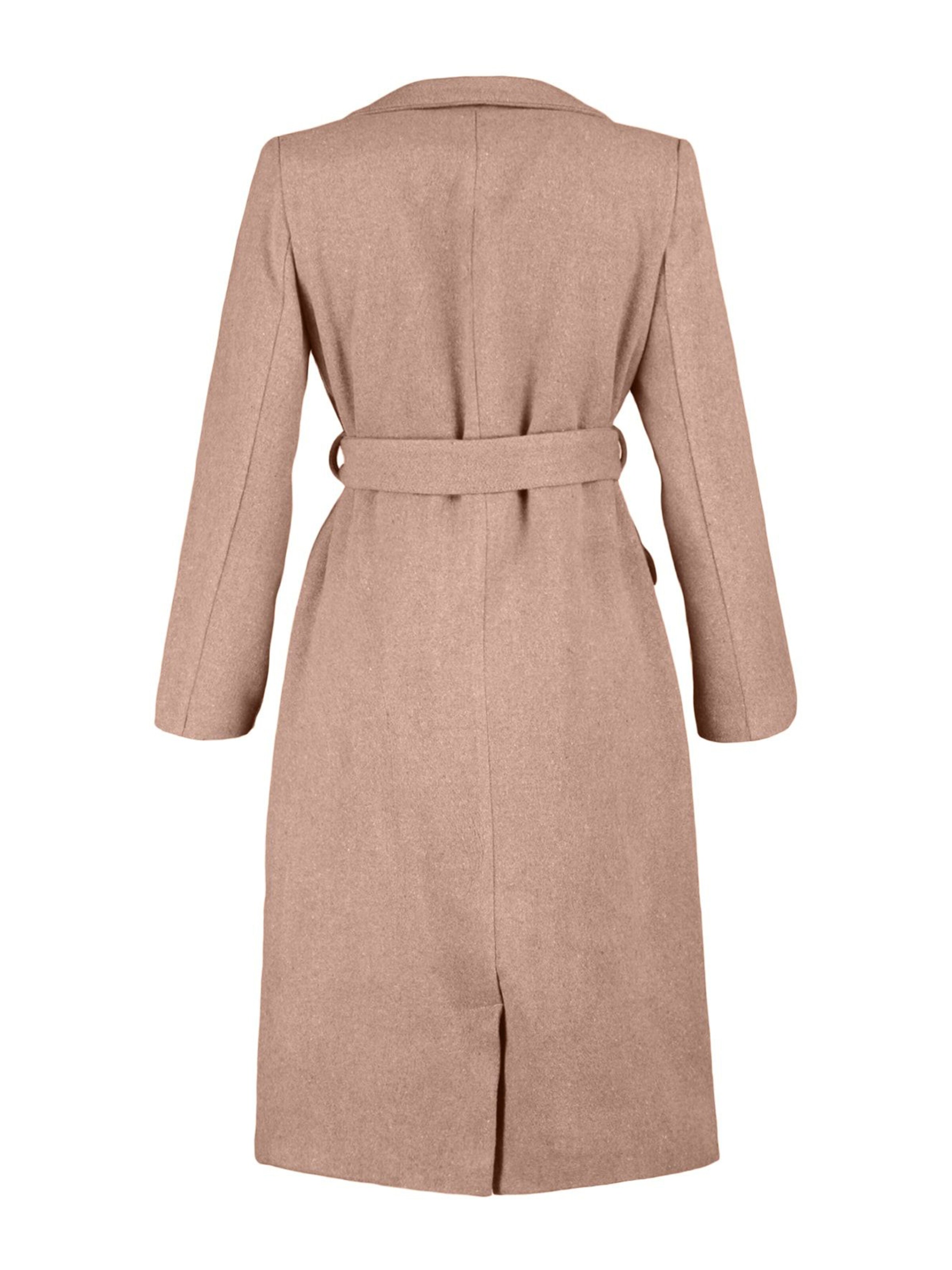 Trendyol Between-Seasons Coat in Brown