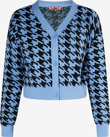 Cardigan myMo ROCKS en bleu : devant