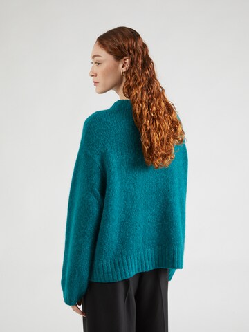 Pullover di comma casual identity in blu