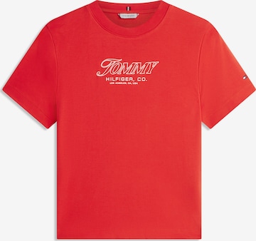TOMMY HILFIGER Тениска 'TILT' в оранжево: отпред