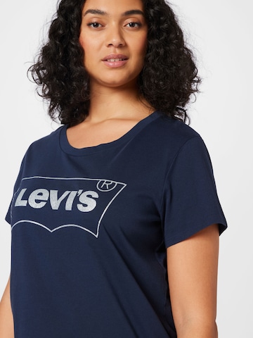 Levi's® Plus Shirt 'The Perfect Tee' in Blue
