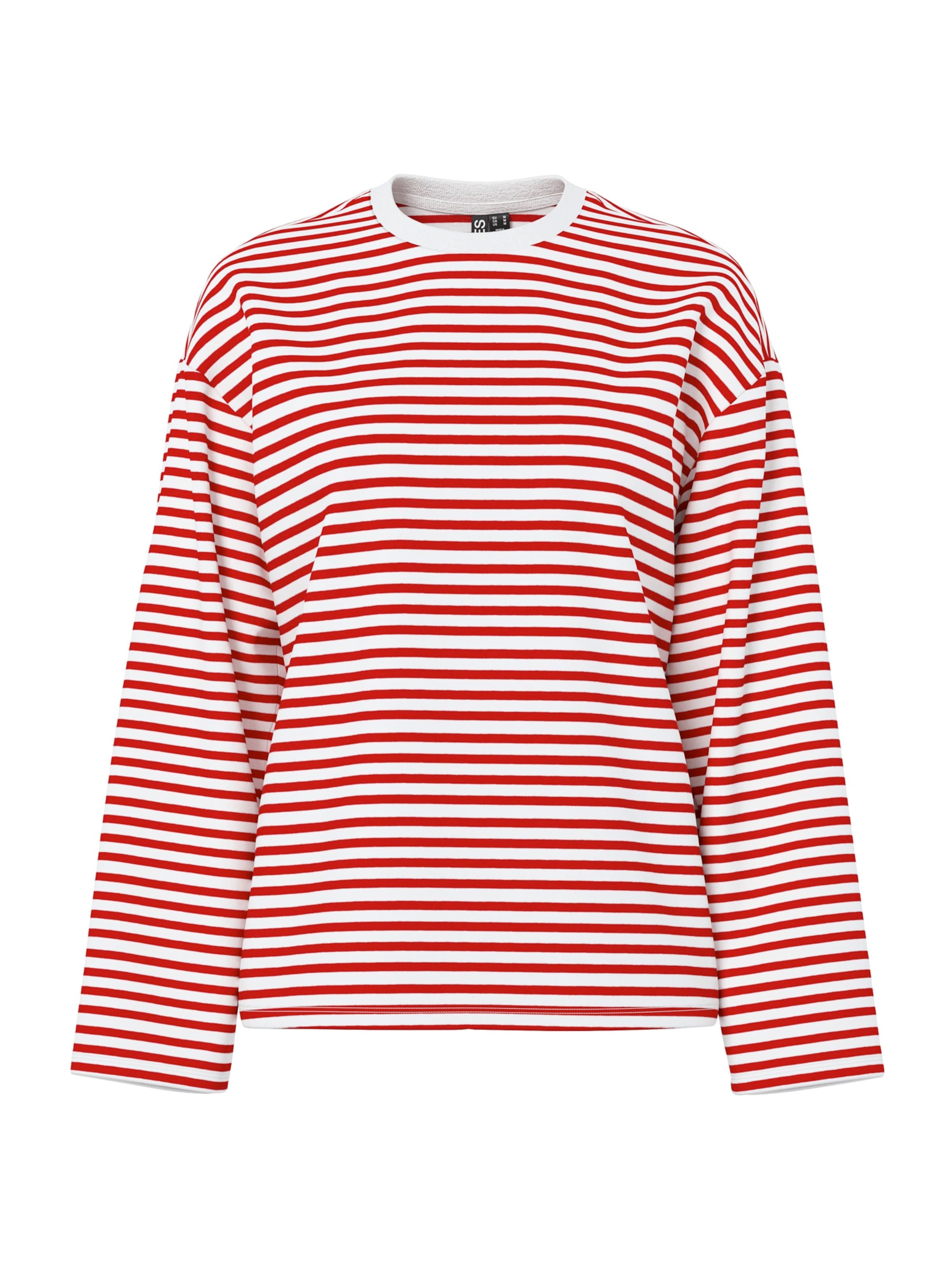 PIECES Shirt 'PCSadie' in Red: front