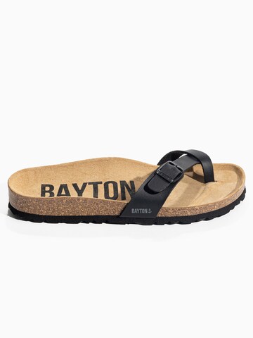 Bayton T-Bar Sandals 'JUNON' in Black