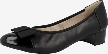 CAPRICE Pumps in Zwart: voorkant