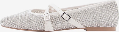 STEVE MADDEN Otvorene balerinke 'Watchlist' veličine 38 u boja pijeska / prozirna, Pregled proizvoda