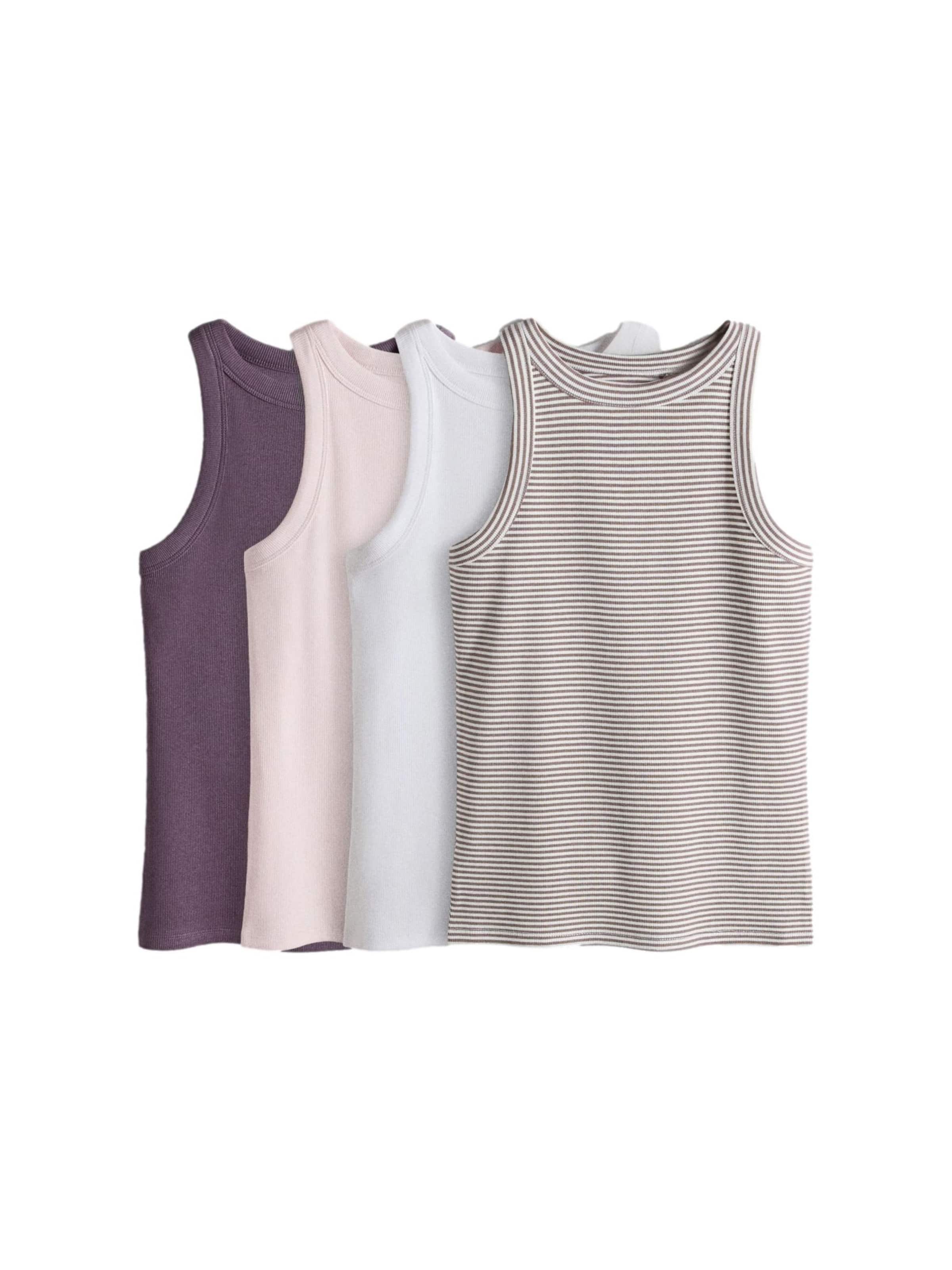 Top di The Set in beige: frontale