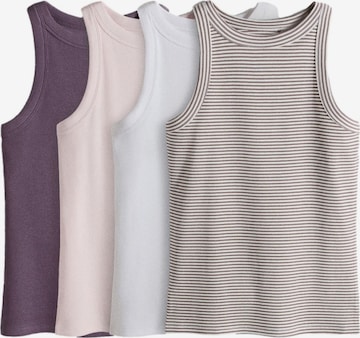 Top di The Set in beige: frontale