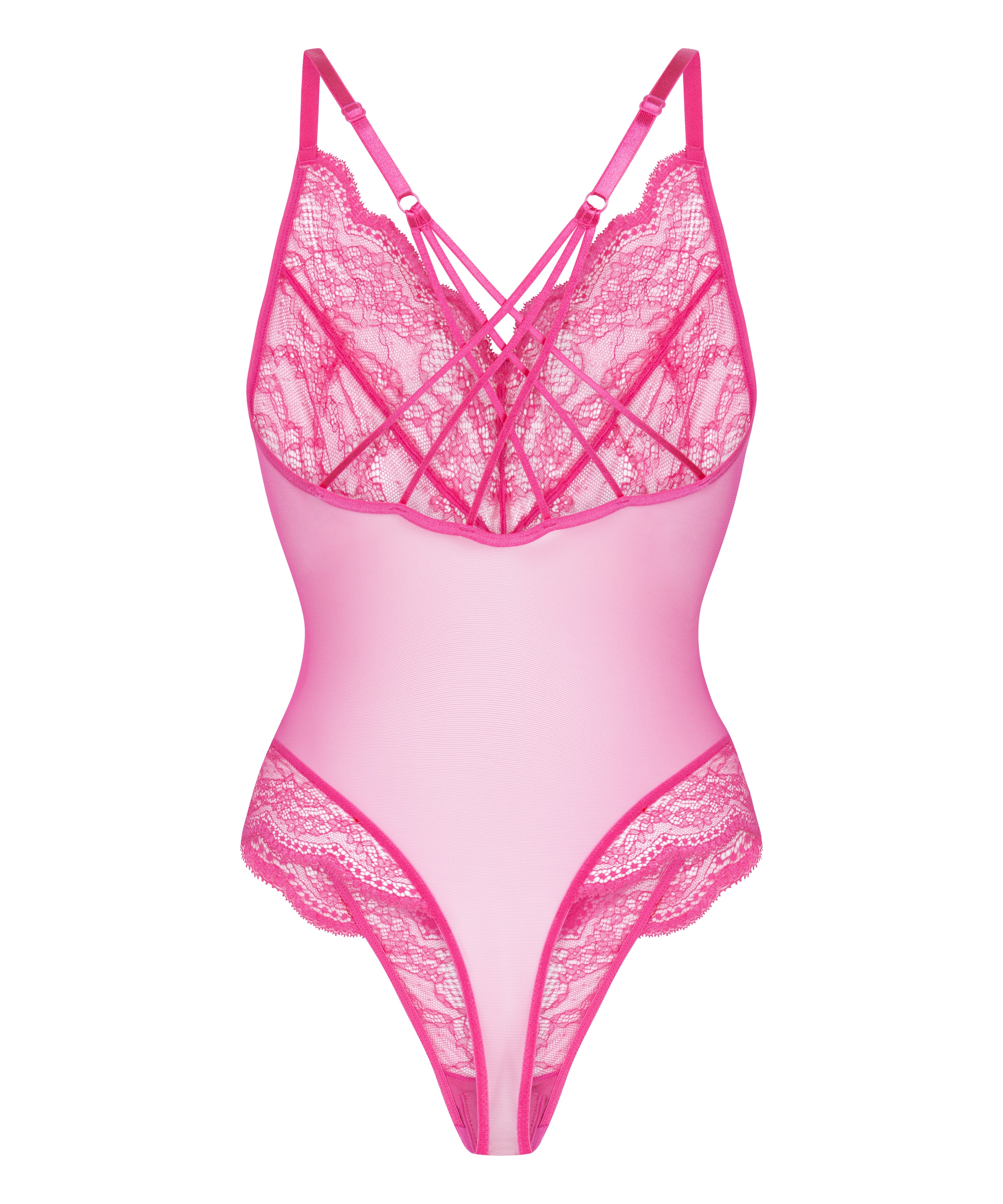 Hunkemöller Body 'Isabelle' in Roze