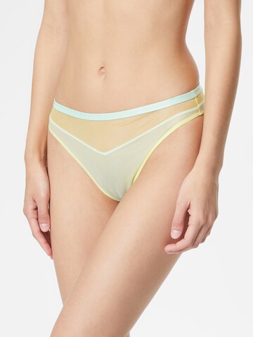 Calvin Klein Underwear Regular Slip 'Pride' in Yellow: front