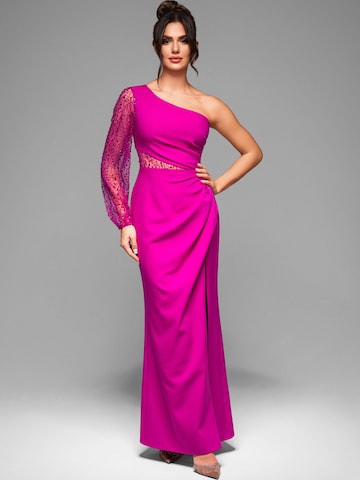 Ombre Abendkleid‌‌‌‌‌ in Pink