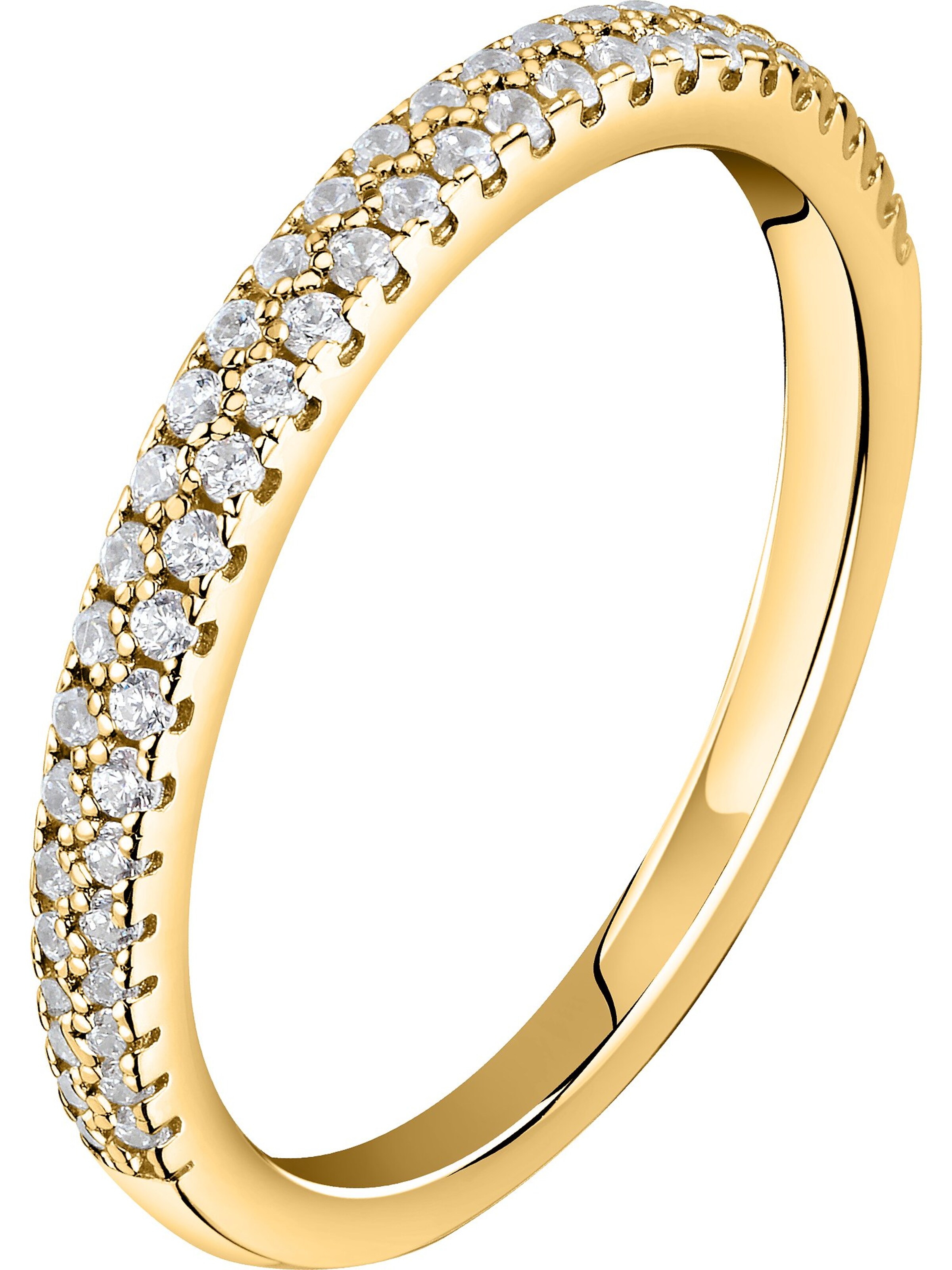 CHRIST Ring in Gelb: Vorderseite