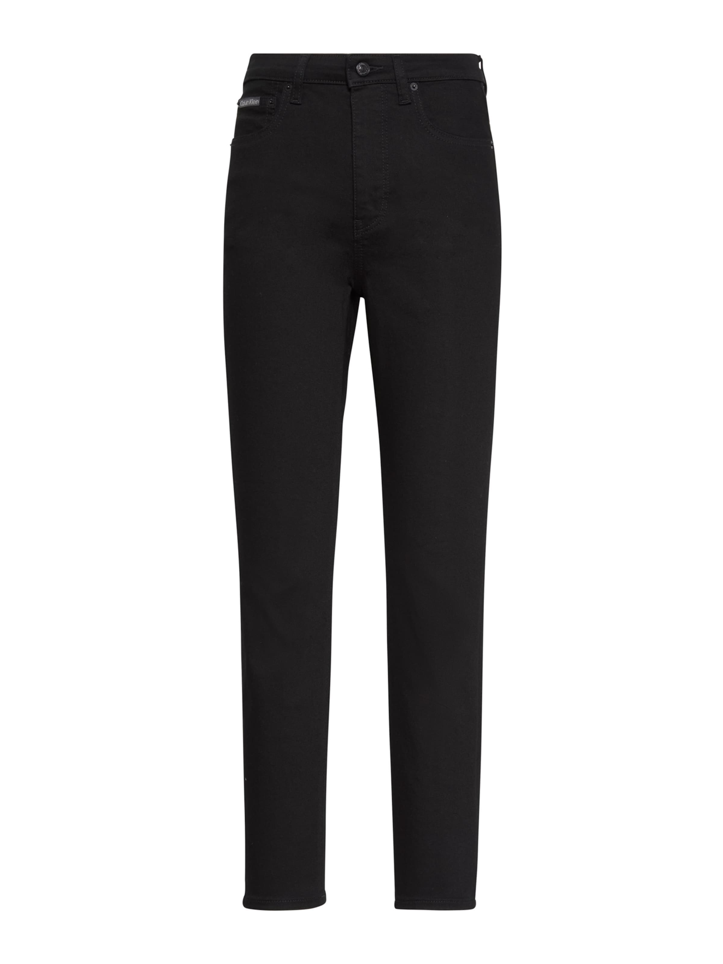 Skinny Jeans 'CLASSIC' de la Calvin Klein Jeans pe negru: față