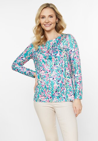 Usha Bluza | modra barva: sprednja stran