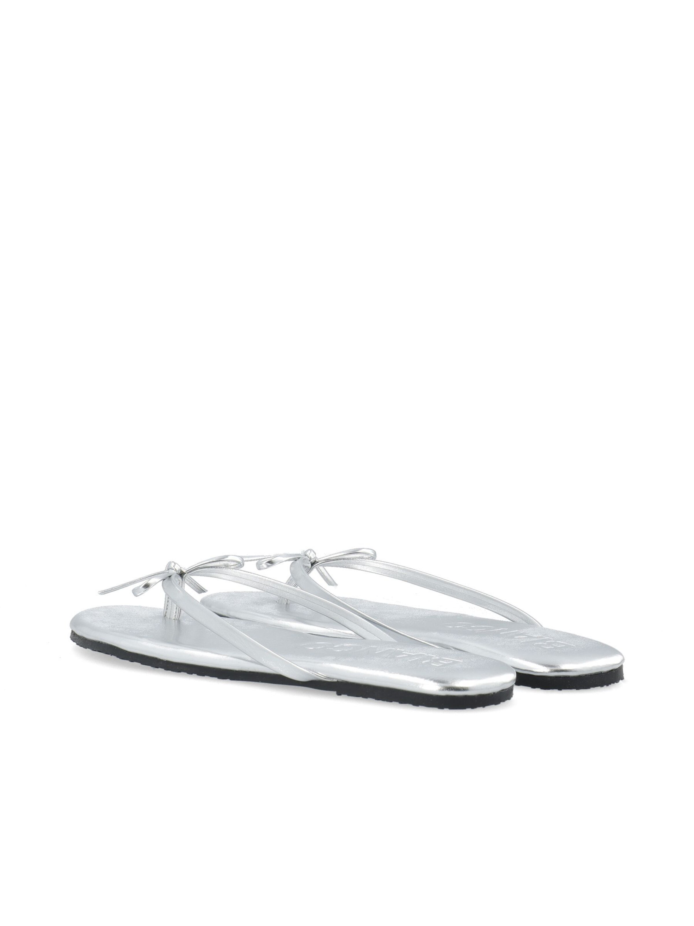 Bianco Teenslipper 'Mexico' in Zilver