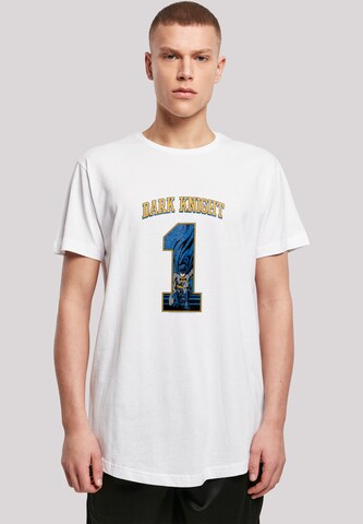 T-Shirt 'DC Comics Batman Football Dark Knight' F4NT4STIC en blanc : devant