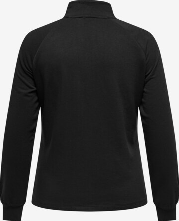 Only Play Curvy Athletic Sweatshirt in Black